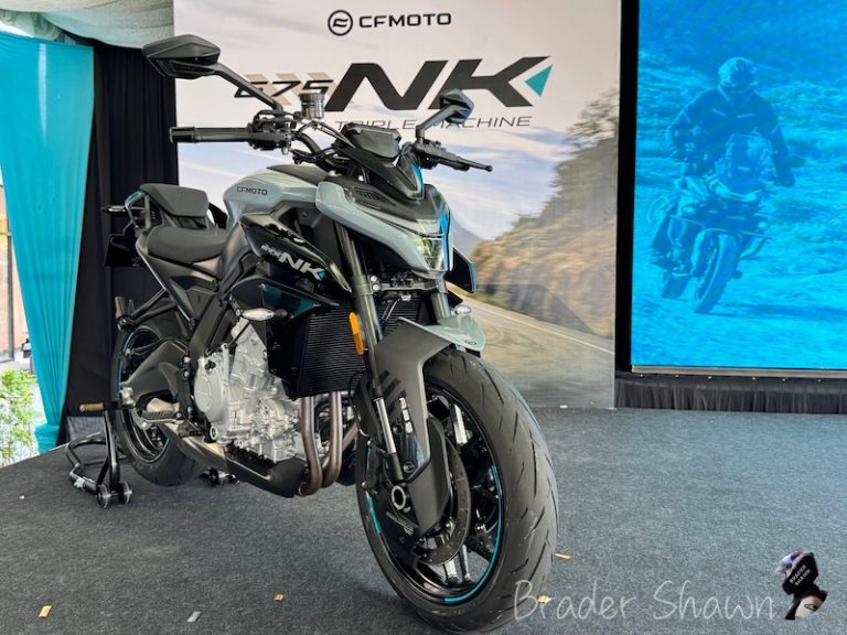 CFMOTO 675NK lancar di Malaysia dengan dua warna untuk dipilih dan harga asas ialah RM33,888 CFMOTO 675NK launch in Malaysia with 2 colour option and the basic selling price announce is RM33,888