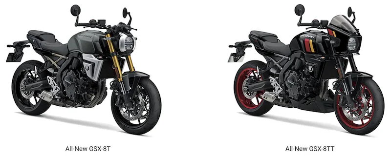 Suzuki GSX-8T dan Suzuki GSX-8TT (2025)